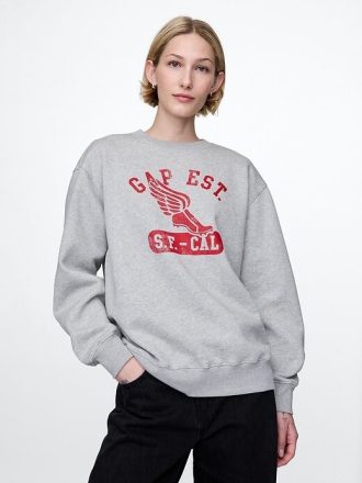 VintageSoft Gap Logolu Tunik Sweatshirt