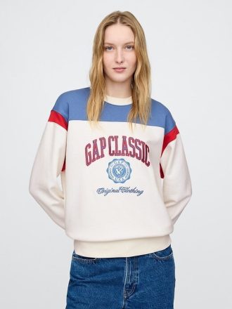 VintageSoft Gap Logolu Tunik Sweatshirt