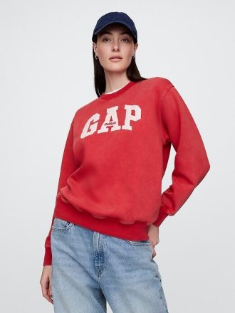 VintageSoft Gap Logolu Tunik Sweatshirt