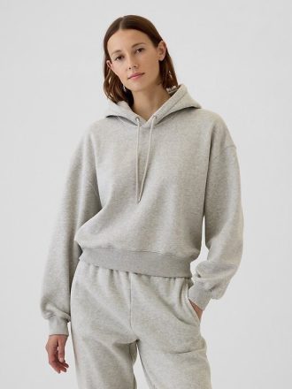 VintageSoft Kısa Kapüşonlu Sweatshirt