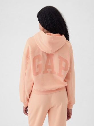 VintageSoft Kısa Kapüşonlu Sweatshirt