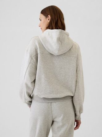 VintageSoft Kısa Kapüşonlu Sweatshirt
