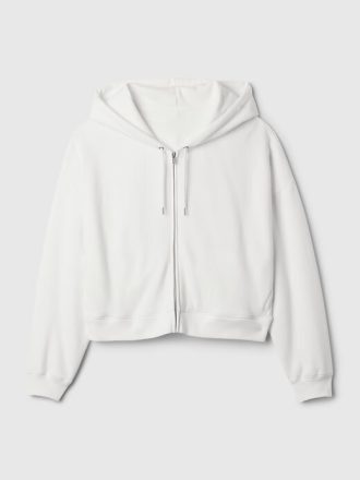 VintageSoft Kısa Kapüşonlu Sweatshirt